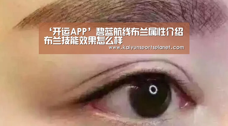 ‘开运APP’碧蓝航线布兰属性介绍 布兰技能效果怎么样(图2) 开运电竞